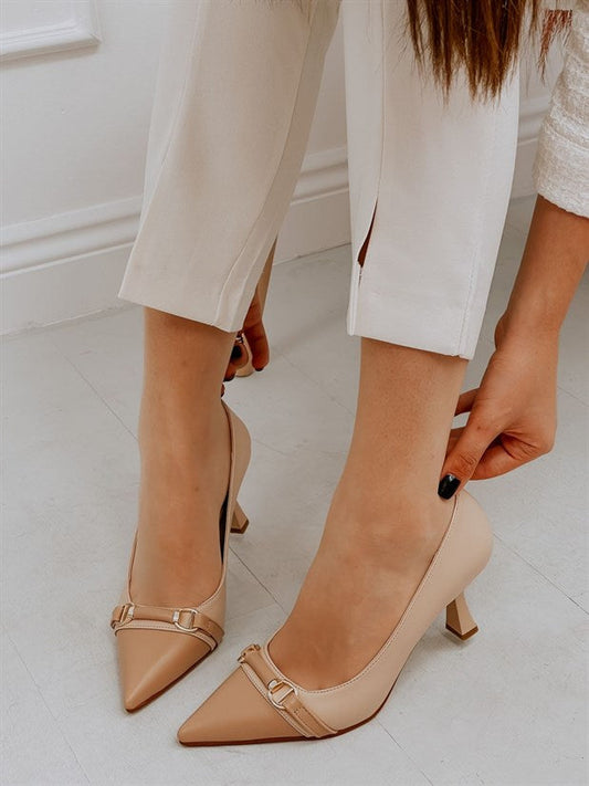 Escarpin Beige/Nude Lady