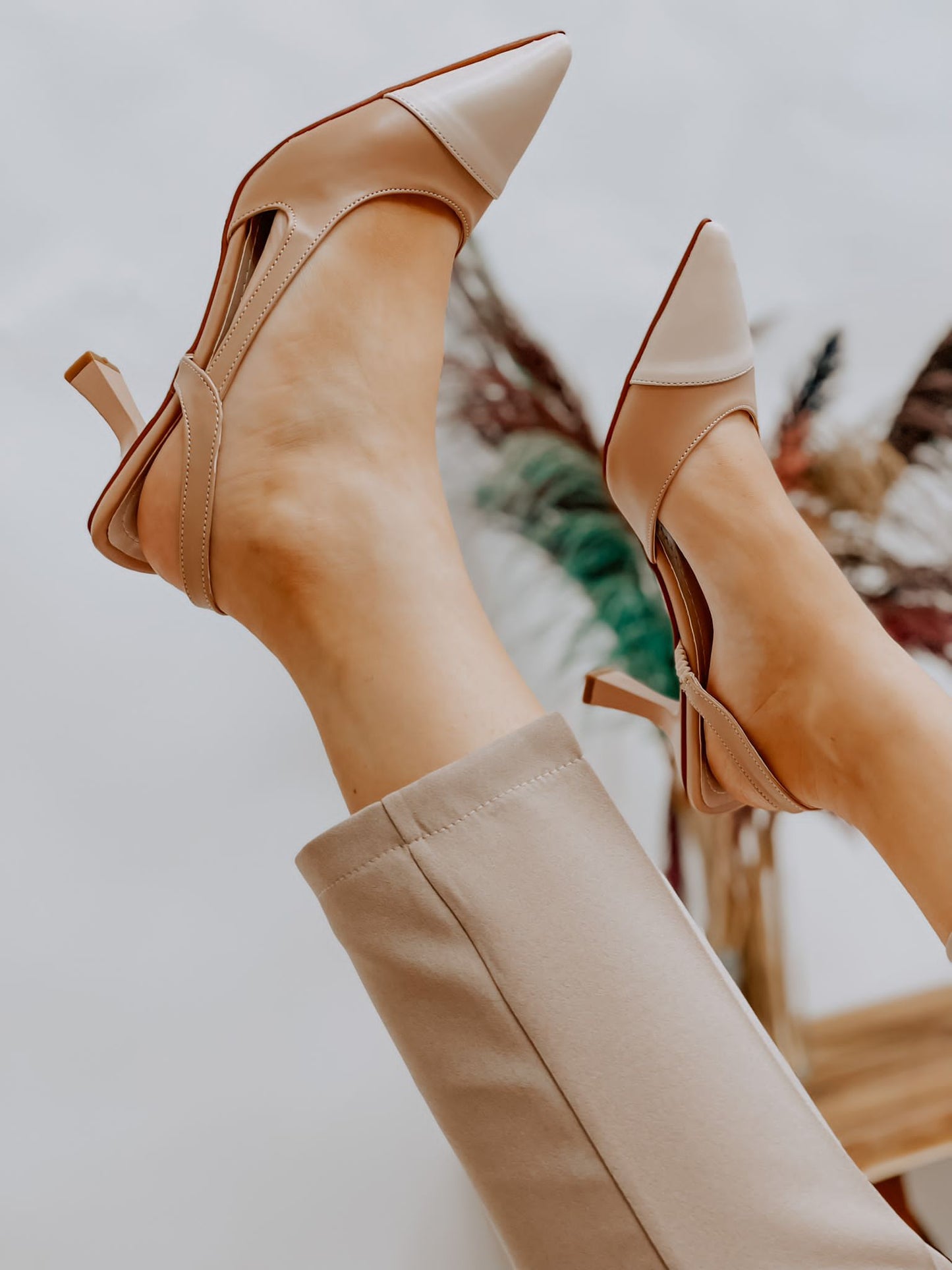 Escarpin  Nude/Beige