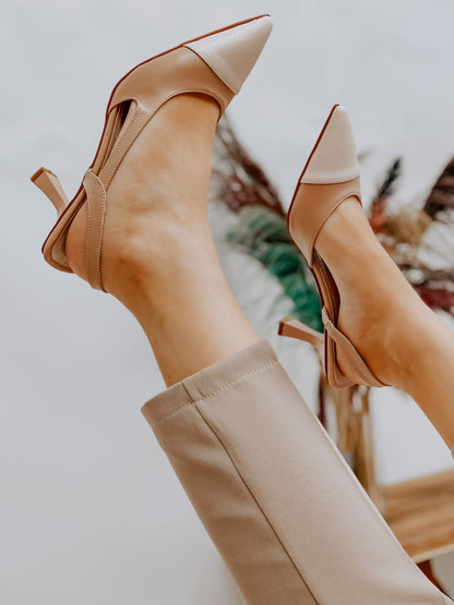 Escarpin  Nude/Beige
