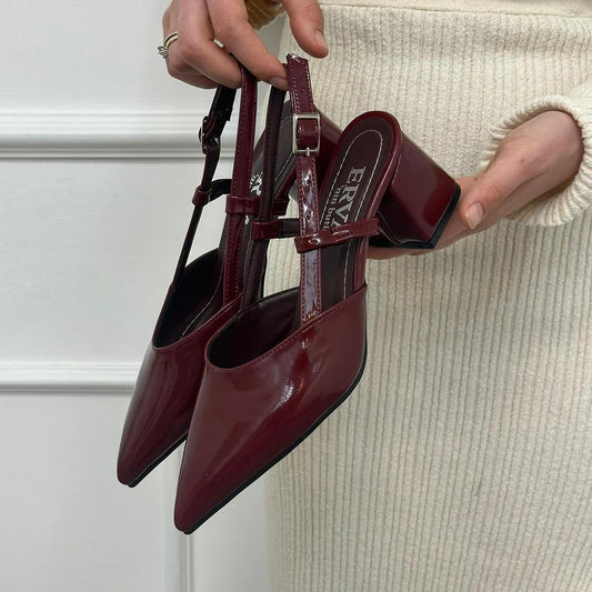 Escarpin Zina Bordeau
